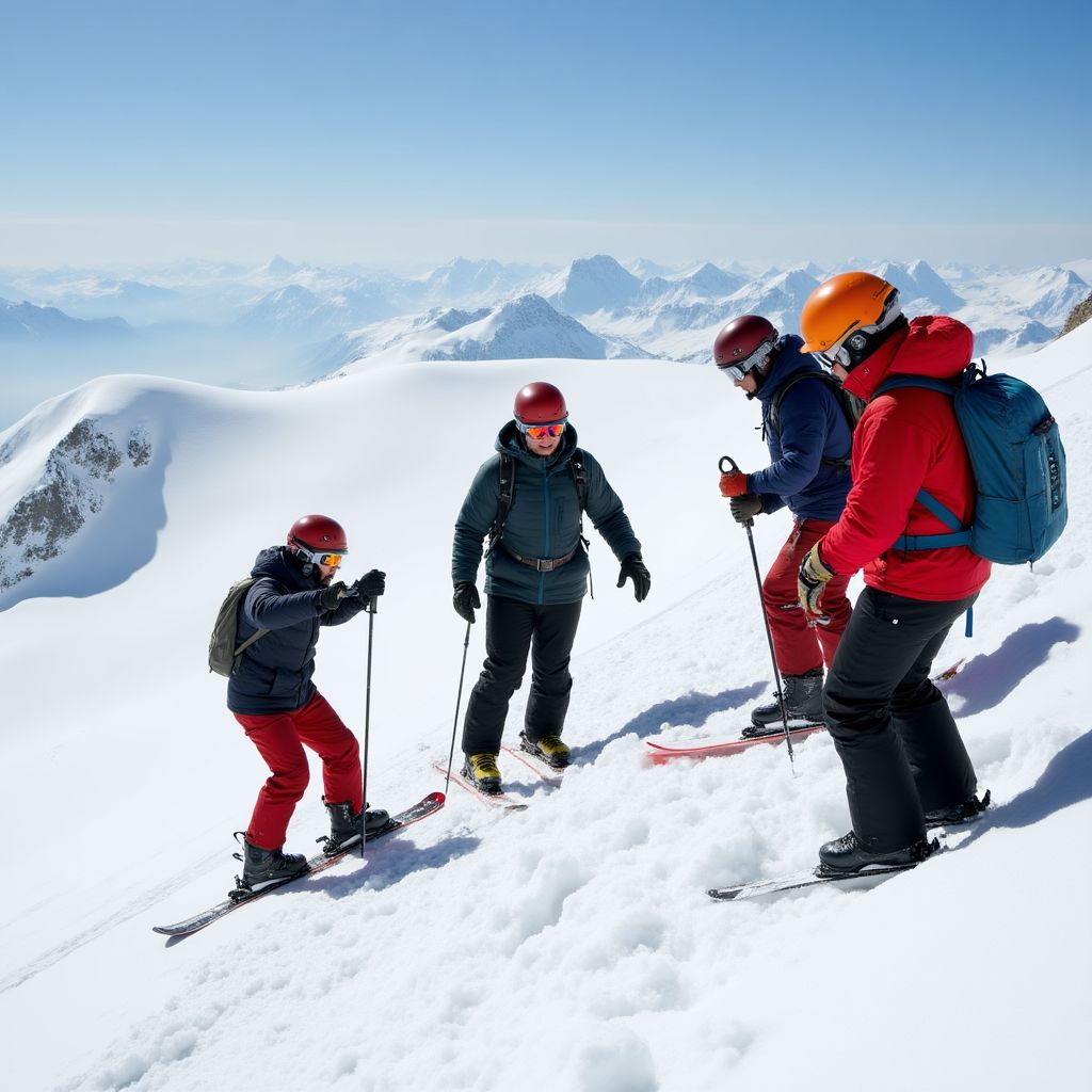 Warsztaty lawinowe w Alpach