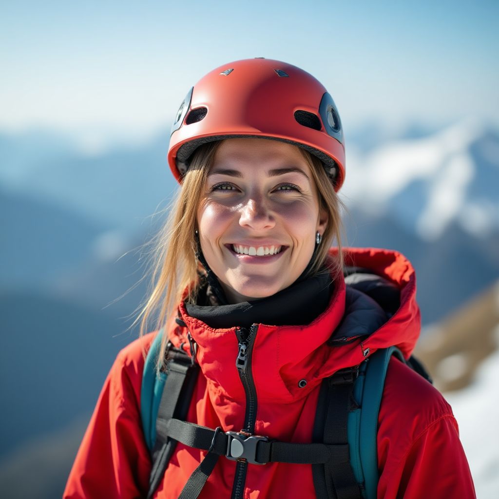 Katarzyna, uczestniczka kursu wspinaczkowego